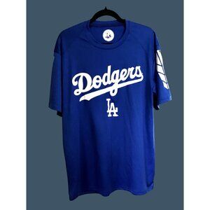 LOS ANGELES DODGERS MENS CREW NECK SHORT SLEEVE GRAPHIC T-SHIRT SIZE LARGE